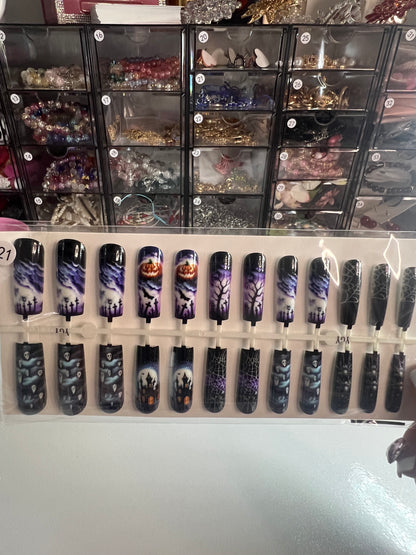 SEASONAL NAILS- HALLOWEEN EDITION