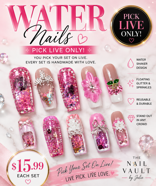 Water shaker nails