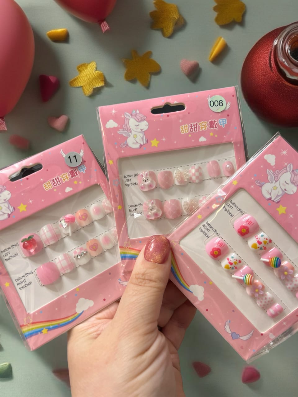 💜 Mini Mystery Nails – Ages 4 to 6 💜